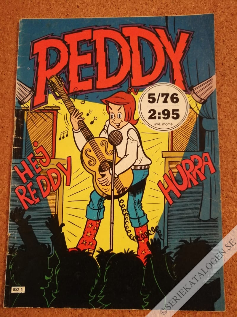 Framsida på Reddy #5 (1976)