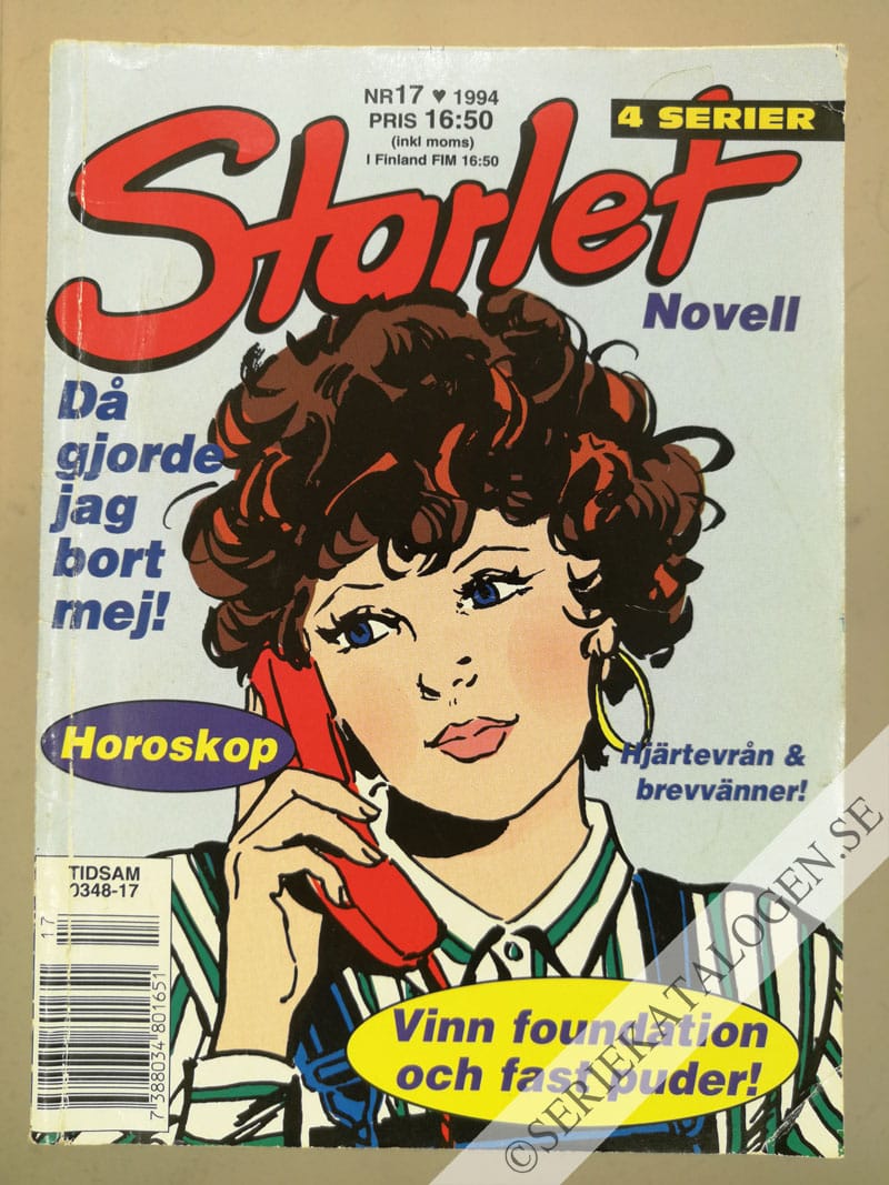 Framsida på Starlet #17 (1994)