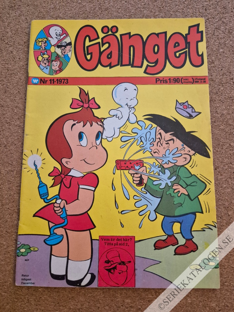 Framsida på Gänget #11 (1973)