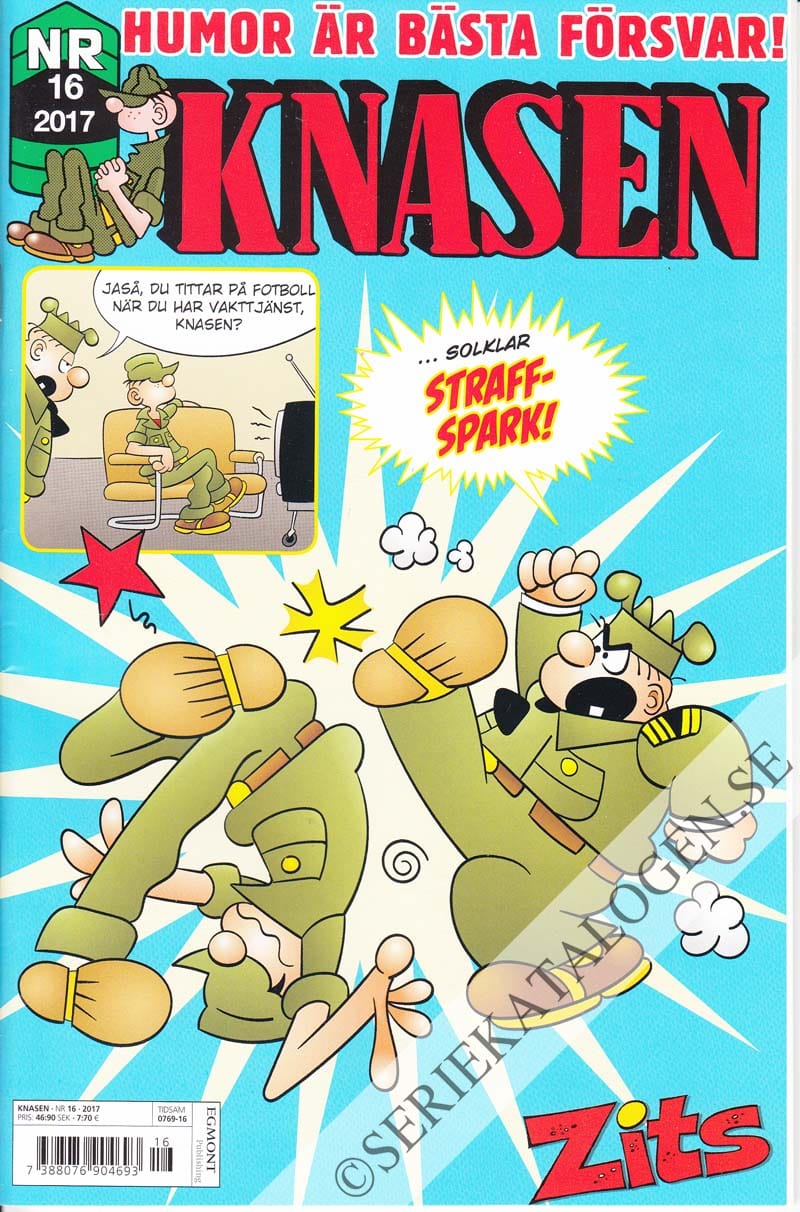 Framsida på Knasen #16 (2017)