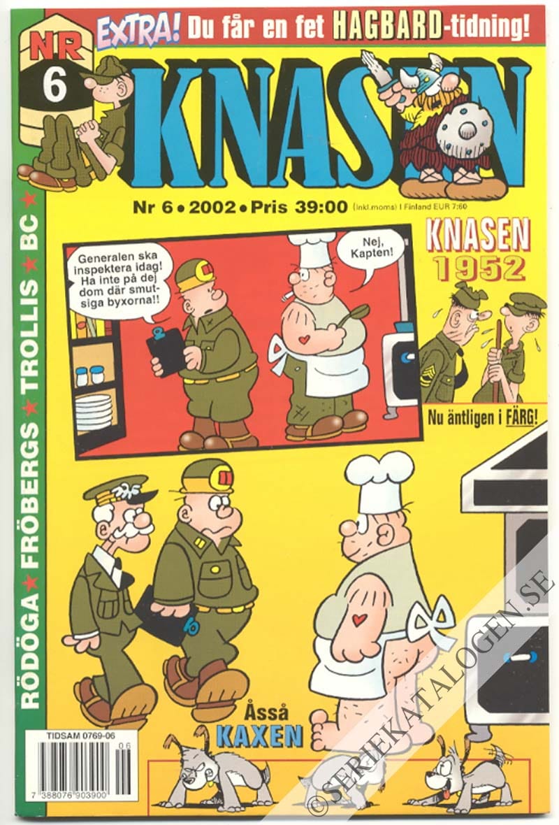 Framsida på Knasen #6 (2002)