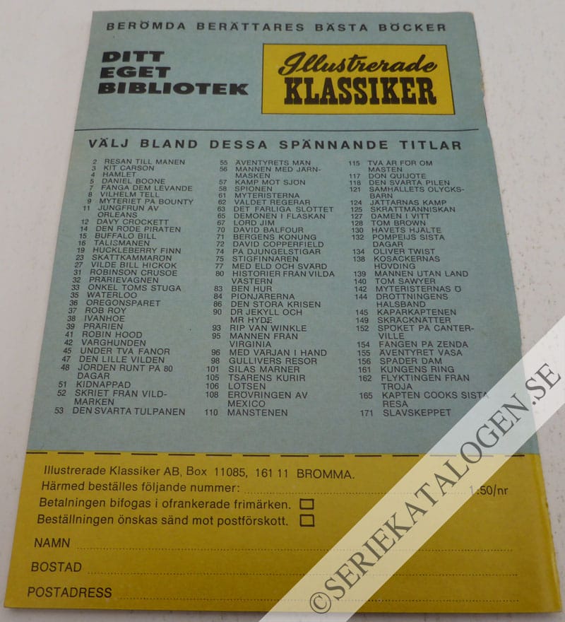 Baksida på Helvetet tur och retur (1969)
