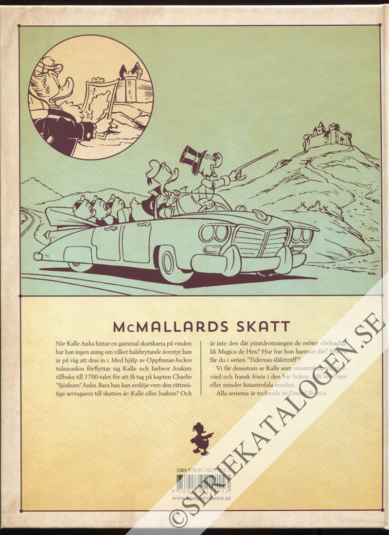 Baksida på McMallards skatt (2021)