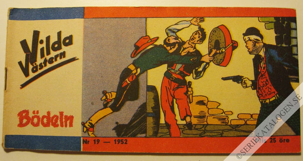Framsida på Vilda Västern #19 (1952)