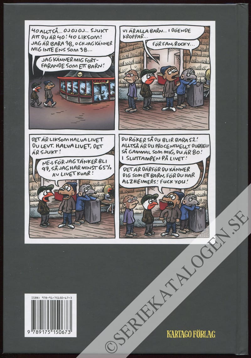Baksida på Rocky svennar ur (2014)