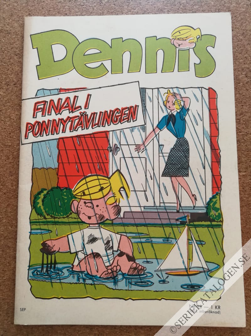 Framsida på Dennis #18 (1966)