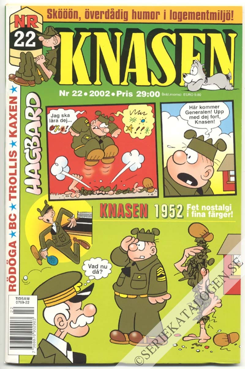 Framsida på Knasen #22 (2002)