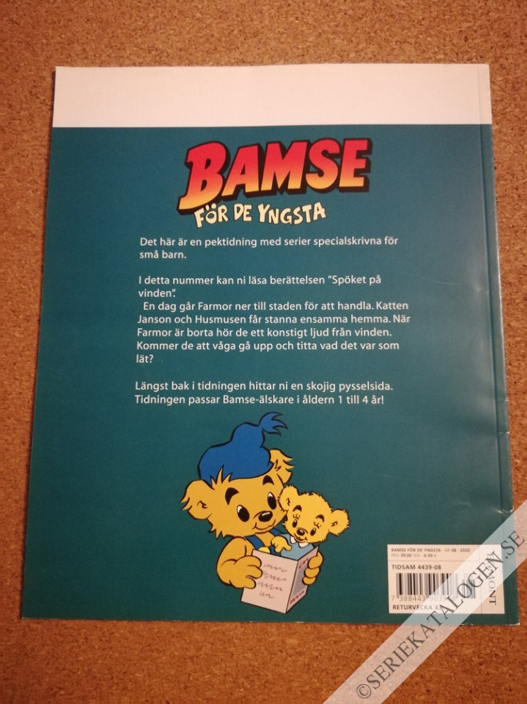 Baksida på Spöket på vinden (2020)