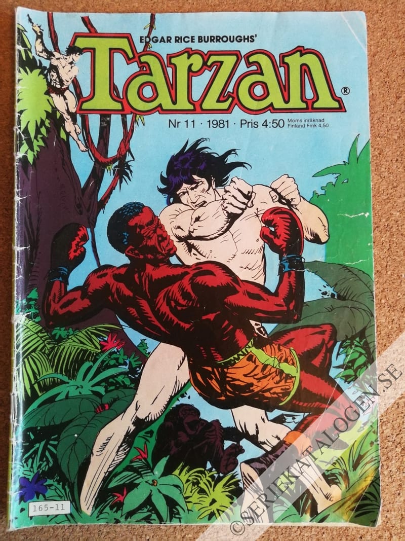Framsida på Tarzan #11 (1981)