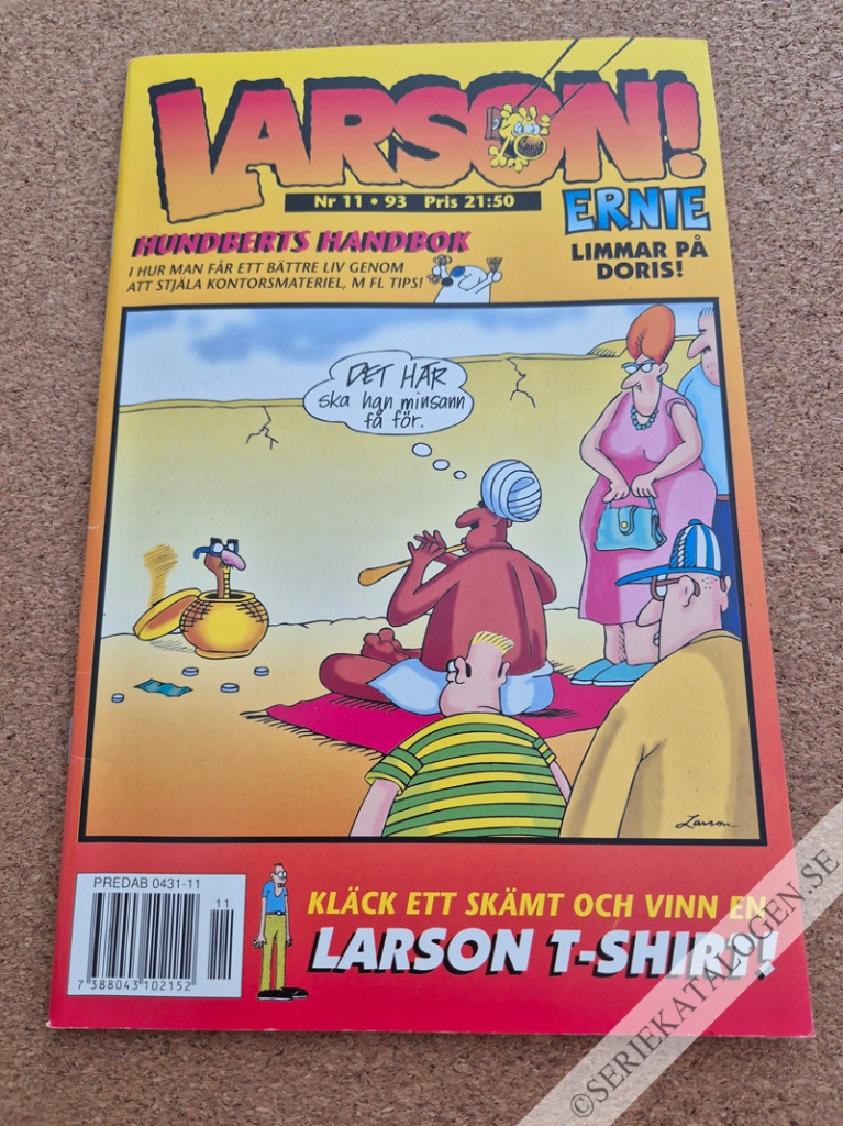 Framsida på Larson! #11 (1993)