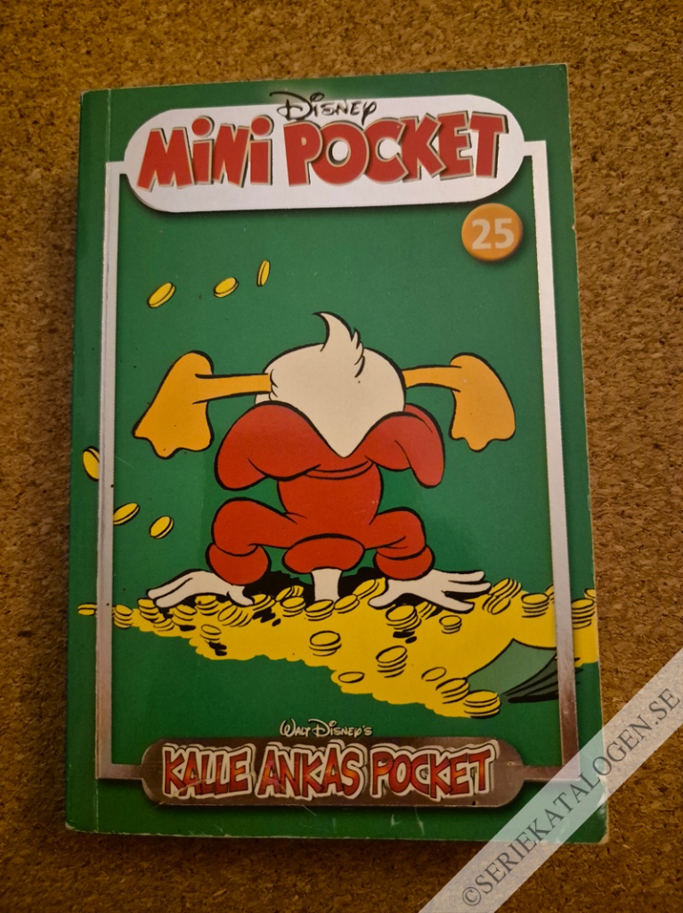 Framsida på Kalle Ankas Mini Pocket #25 (2009)