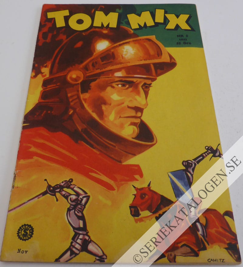 Framsida på Tom Mix #5 (1953)