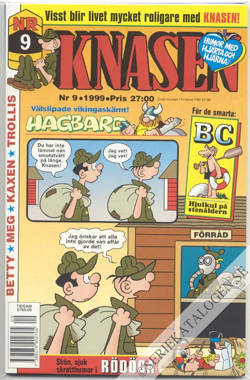Framsida på Knasen #9 (1999)
