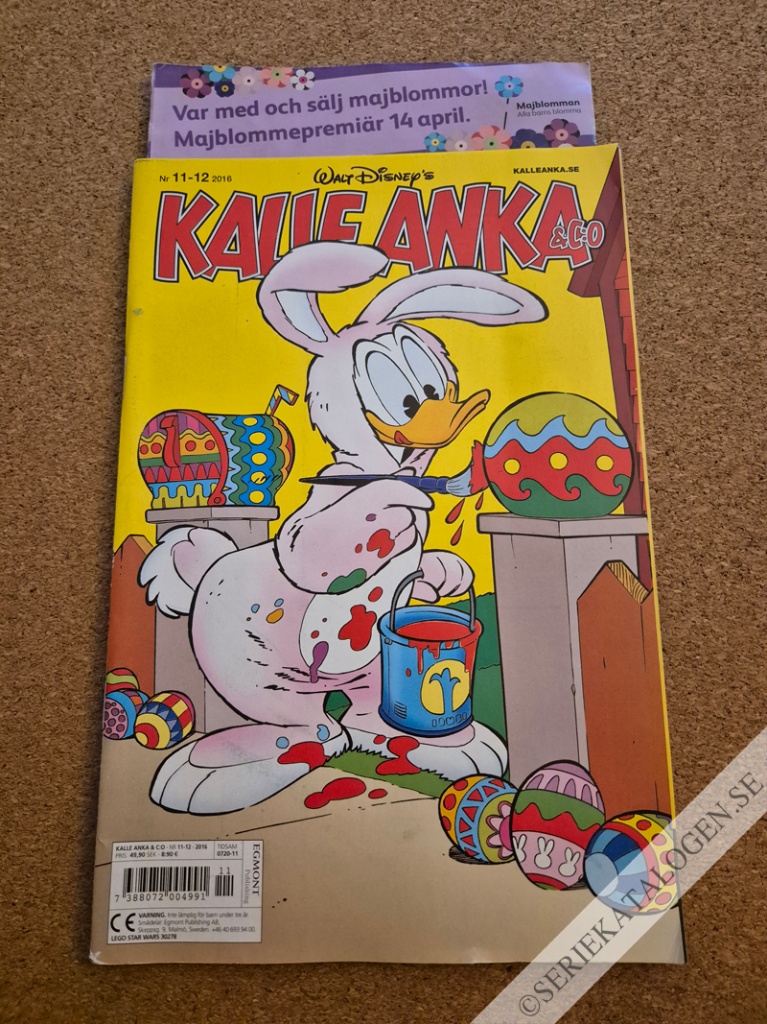 Framsida på Kalle Anka & C:o #11-12 (2016)