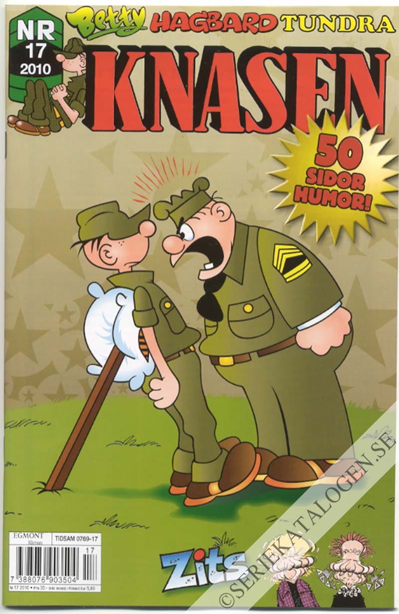 Framsida på Knasen #17 (2010)