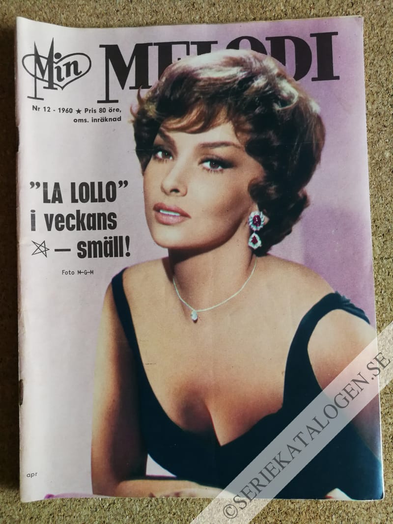 Framsida på Min melodi #12 (1960)