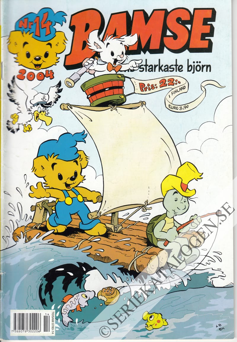 Framsida på Bamse #14 (2004)