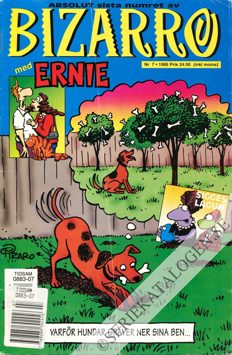 Framsida på Bizarro #7 (1995)