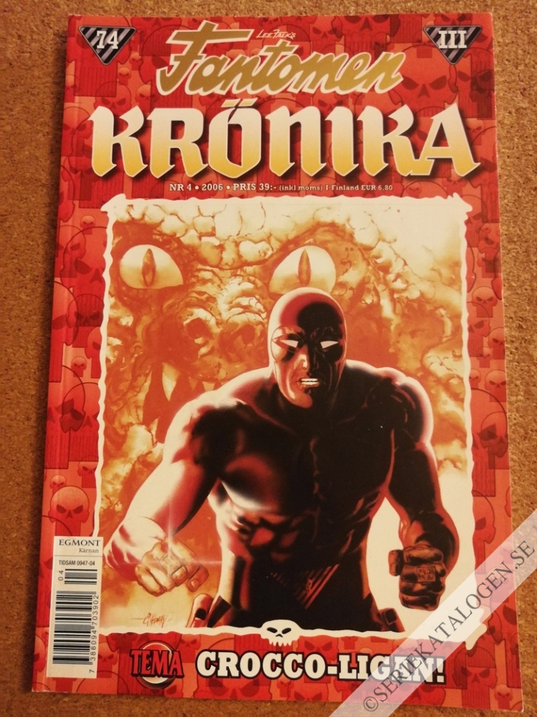 Framsida på Fantomen Krönika #4 (2006)
