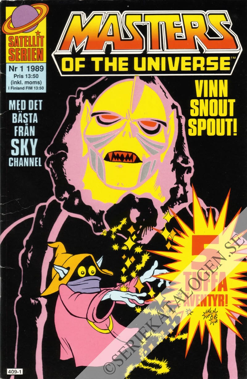 Framsida på Satellitserien #1 (1989)