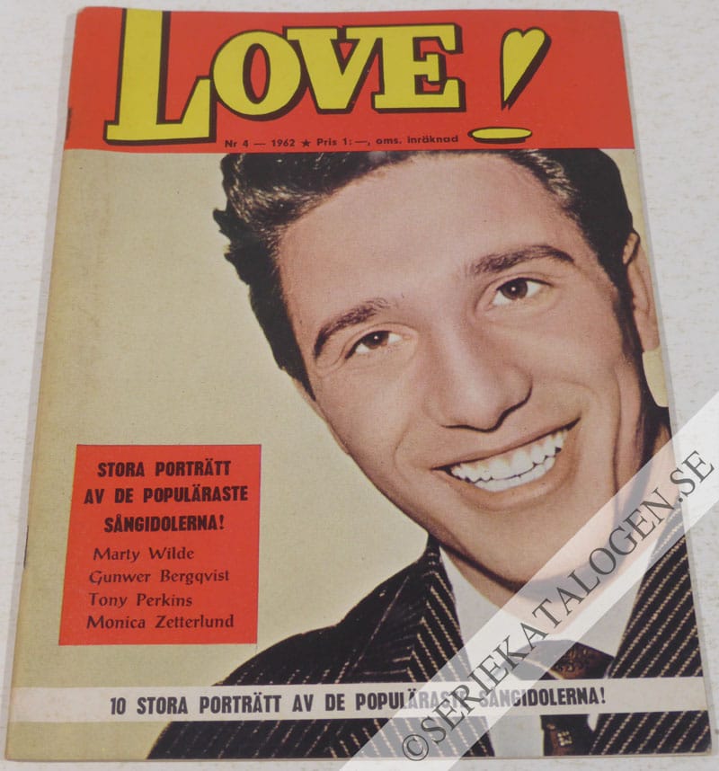 Framsida på Love! #4 (1962)