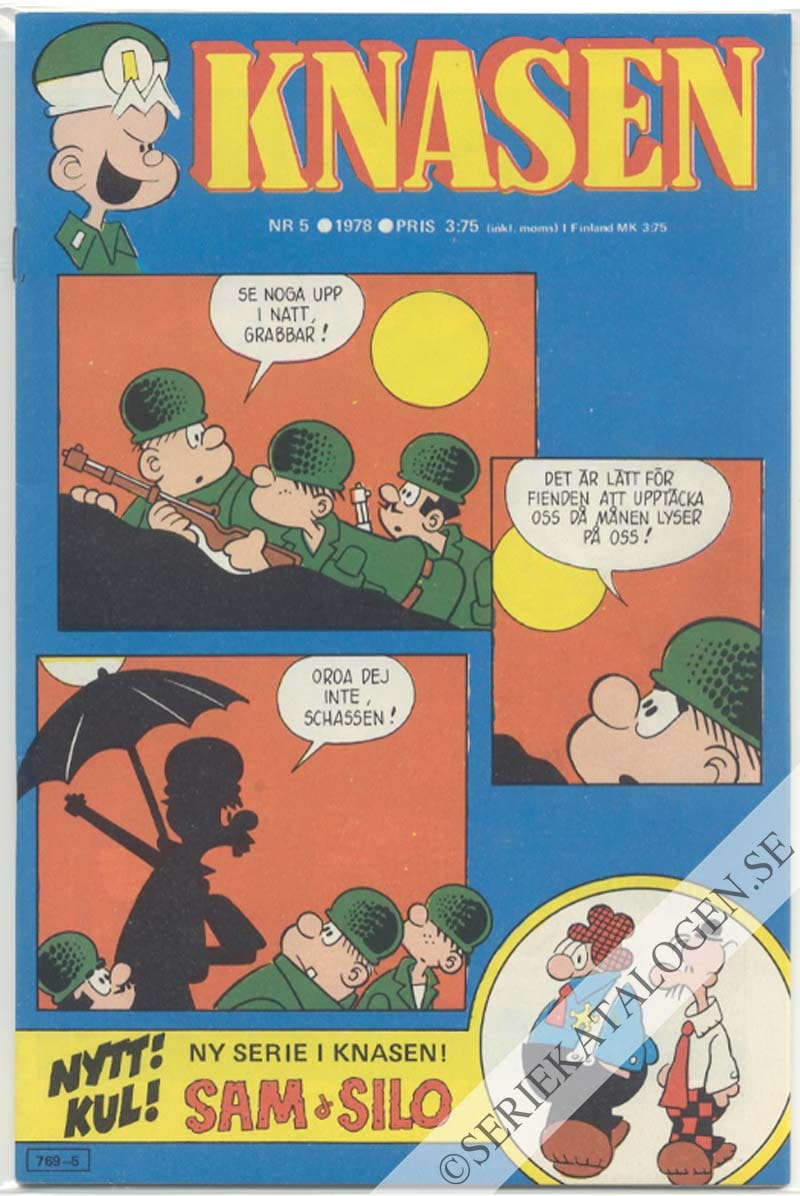 Framsida på Knasen #5 (1978)