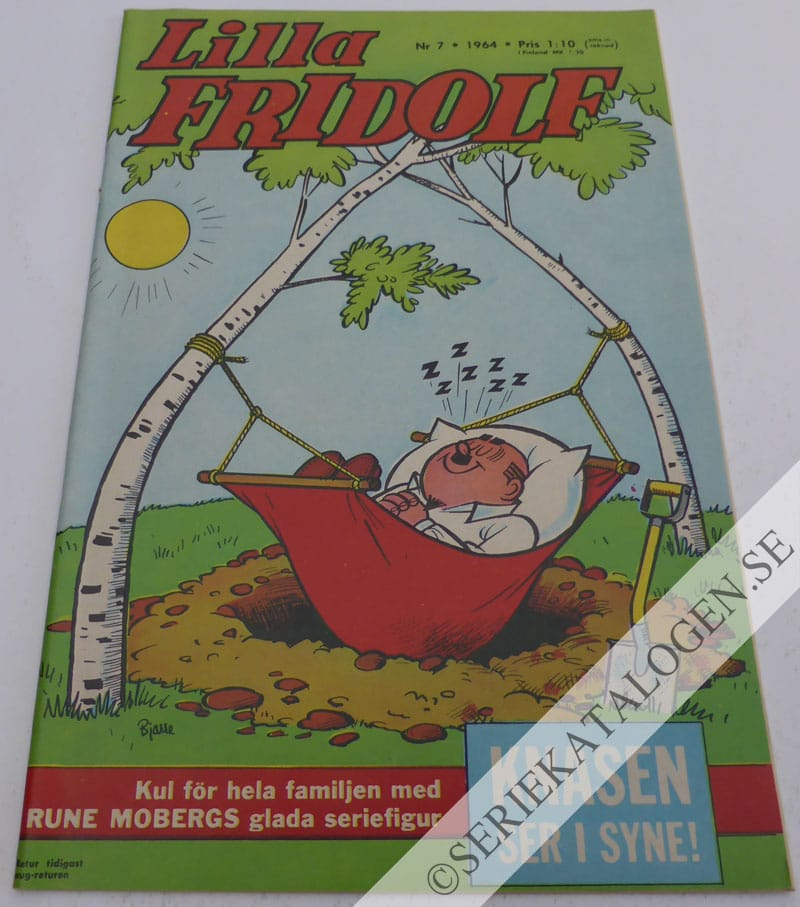 Framsida på Lilla Fridolf #7 (1964)