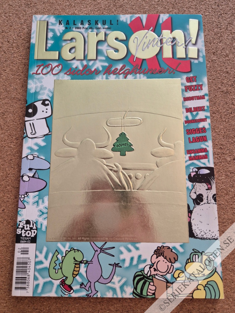 Framsida på Larson! XL #2 (2003)