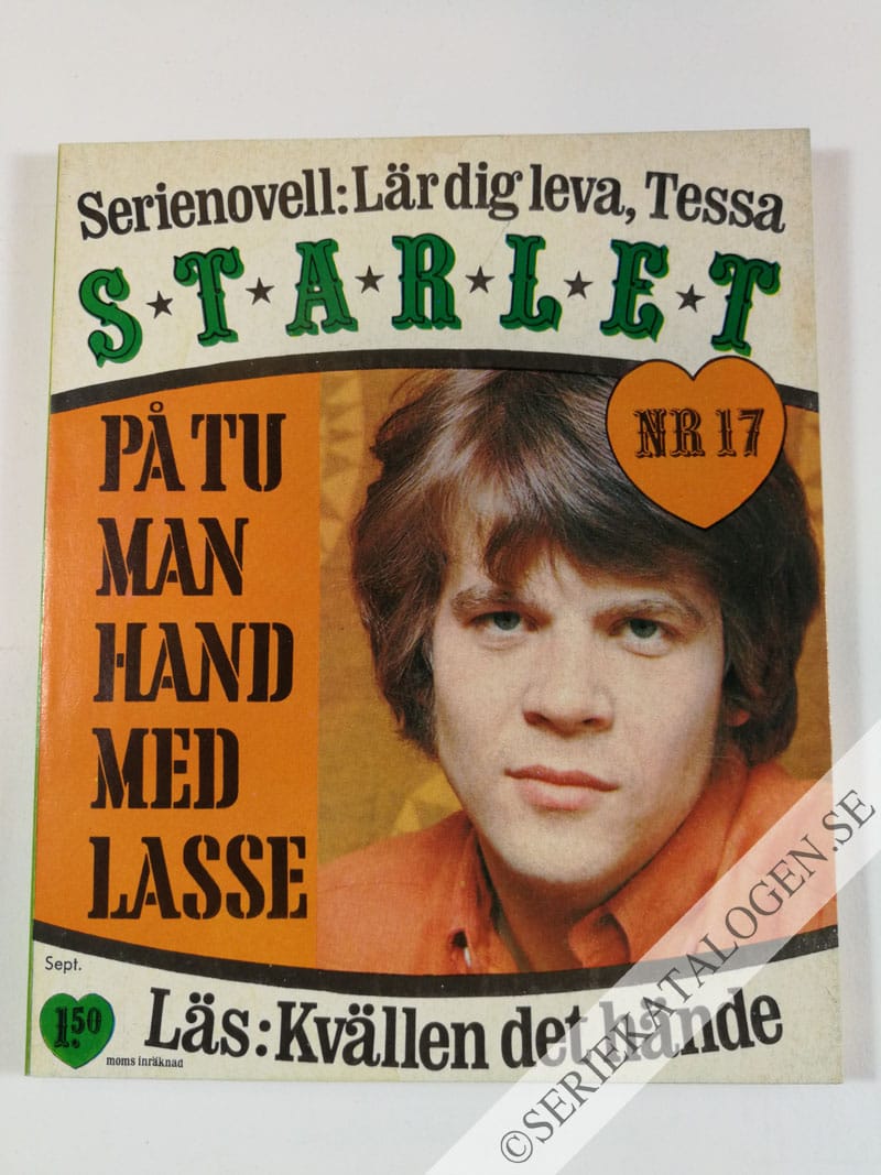 Framsida på Starlet #17 (1969)