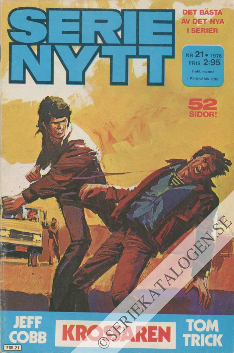 Framsida på Serie-Nytt #21 (1976)