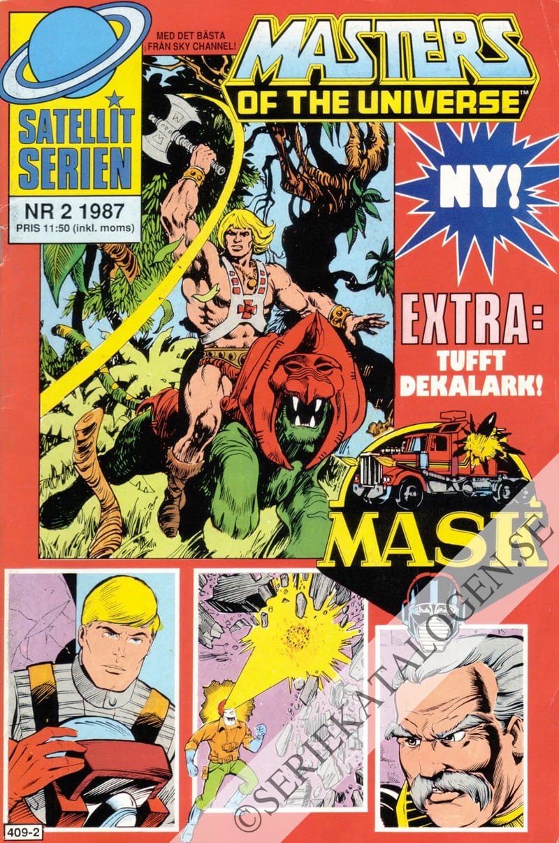 Framsida på Satellitserien #2 (1987)