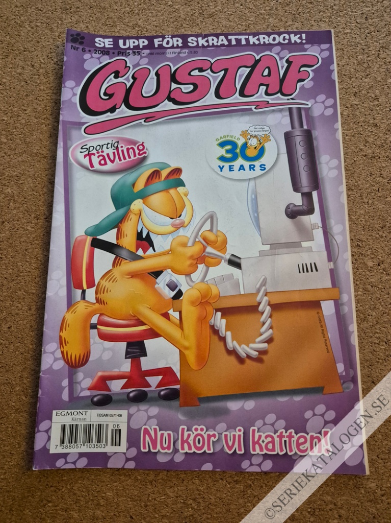 Framsida på Gustaf #6 (2008)