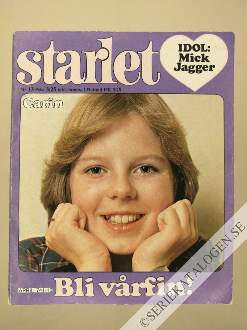 Framsida på Starlet #13 (1978)