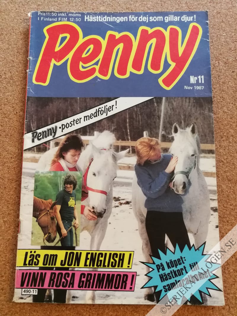 Framsida på Penny #11 (1987)