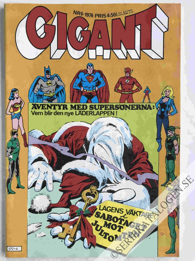 Framsida på Gigant #6 (1976)