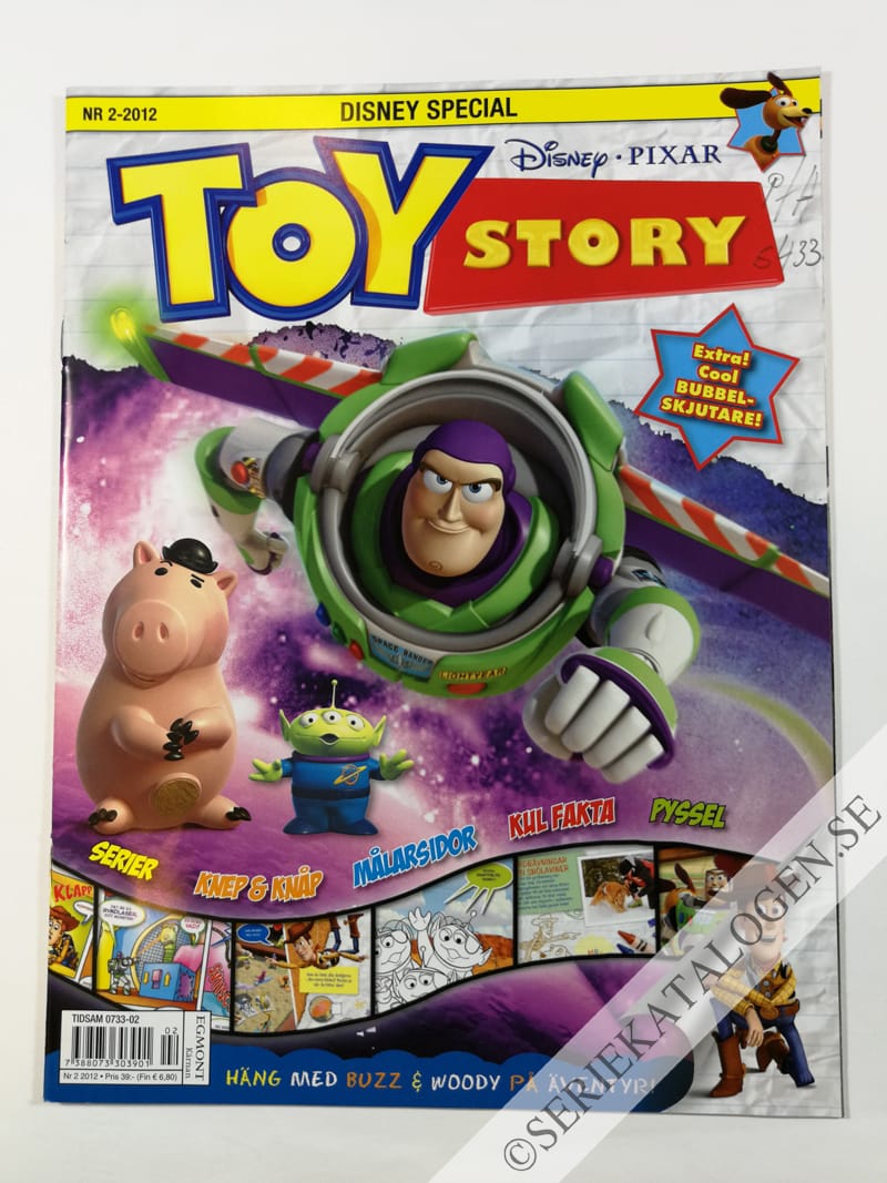 Framsida på Disney special Toy Story (2012)
