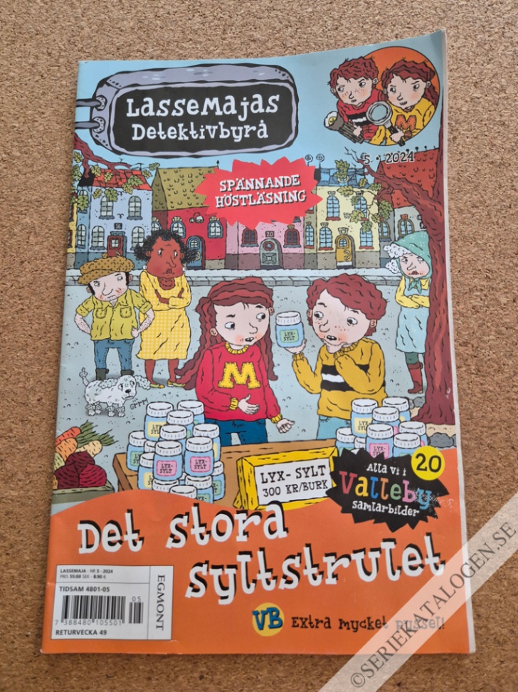 Framsida på LasseMajas detektivbyrå #5 (2024)