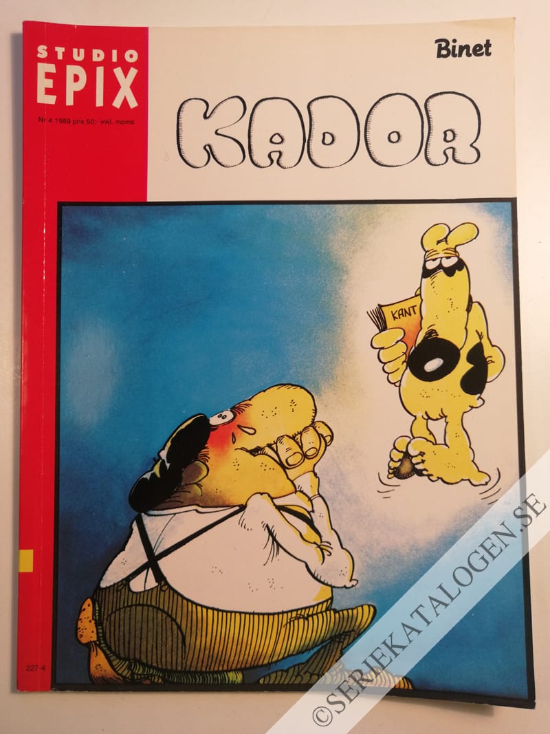 Framsida på Studio Epix Kador (1989)
