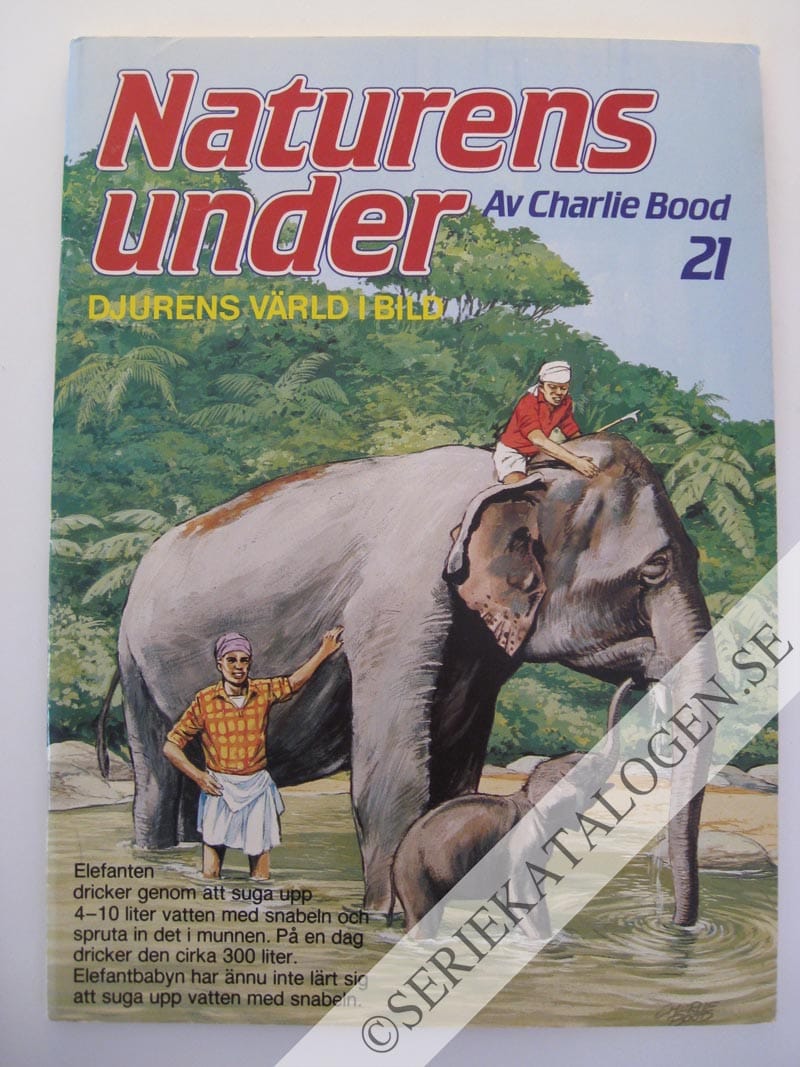 Framsida på Naturens under #21 (1986)