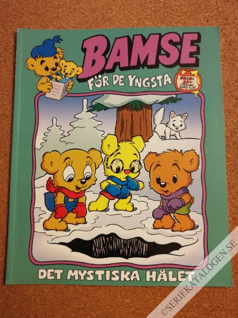 Framsida på Bamse för de yngsta Det mystiska hålet (2020)