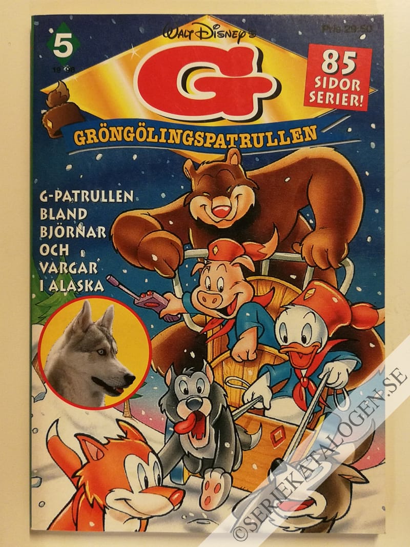 Framsida på Gröngölingspatrullen #5 (1998)