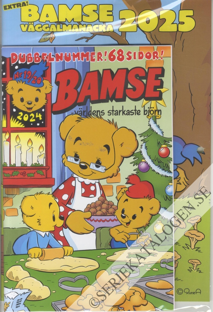 Framsida på Bamse #19-20 (2024)