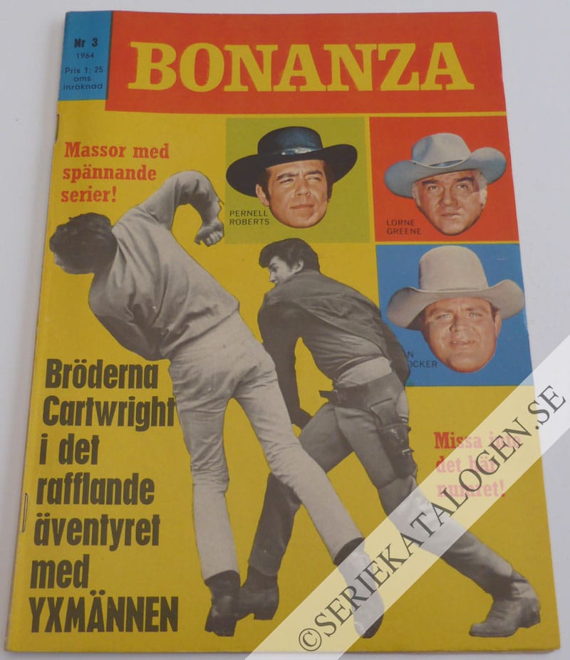 Framsida på Bonanza #3 (1964)