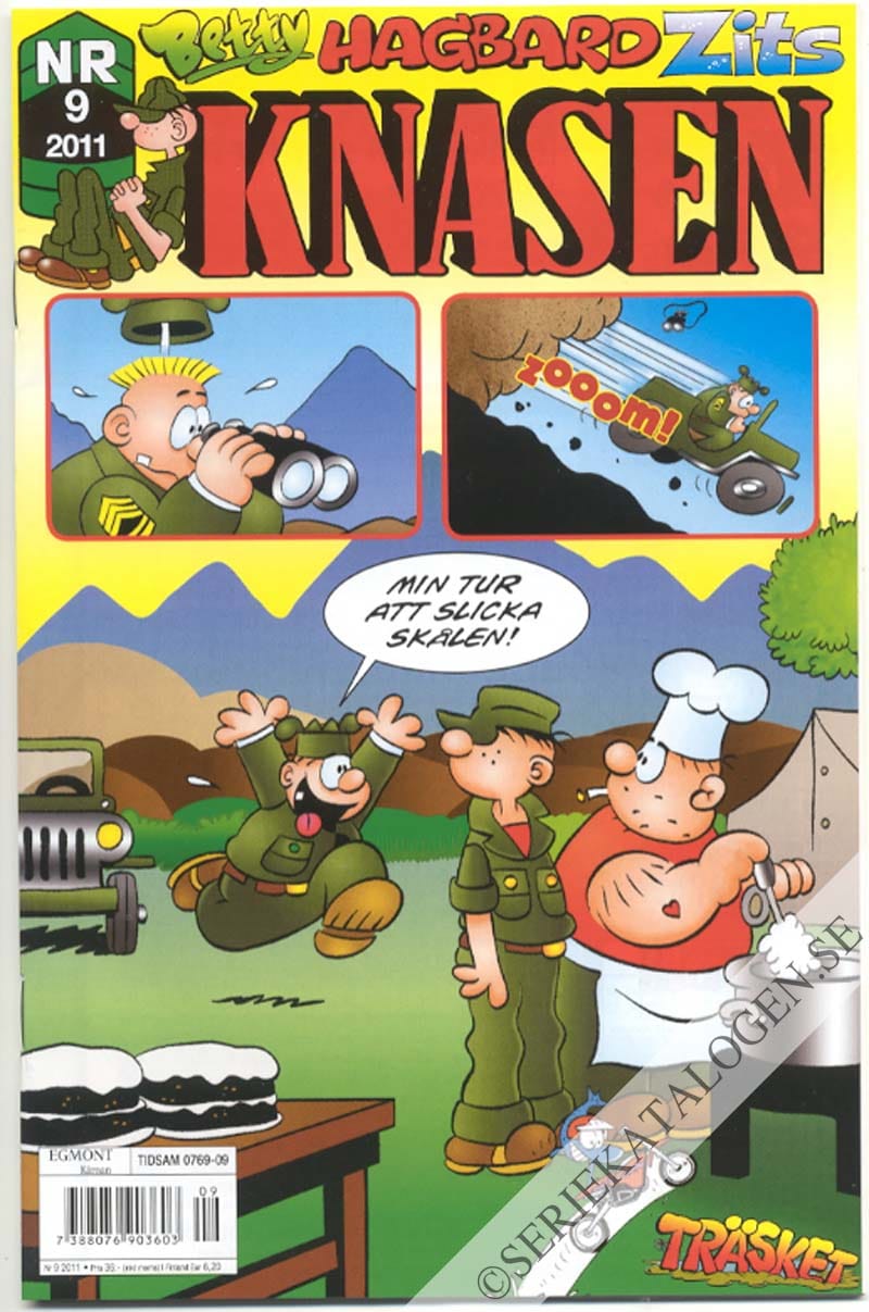 Framsida på Knasen #9 (2011)