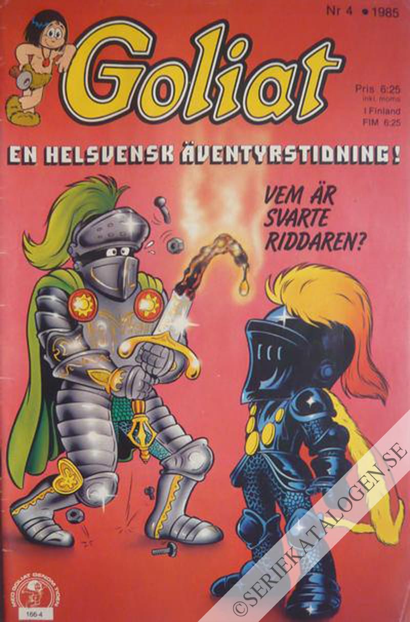 Framsida på Goliat #4 (1985)