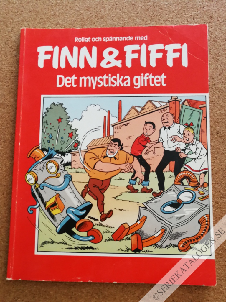 Framsida på Finn & Fiffi Det mystiska giftet (1980)