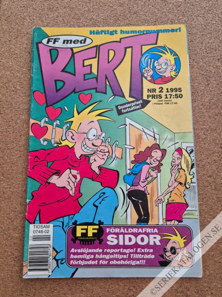 Framsida på FF med Bert #2 (1995)