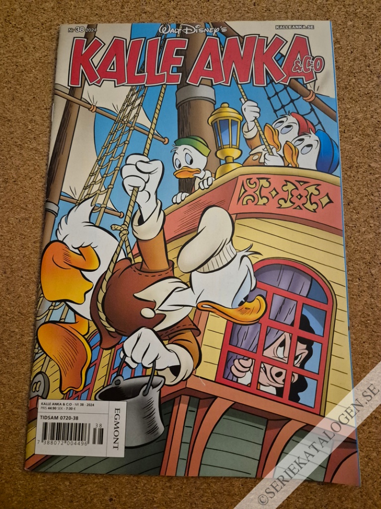 Framsida på Kalle Anka & C:o #38 (2024)