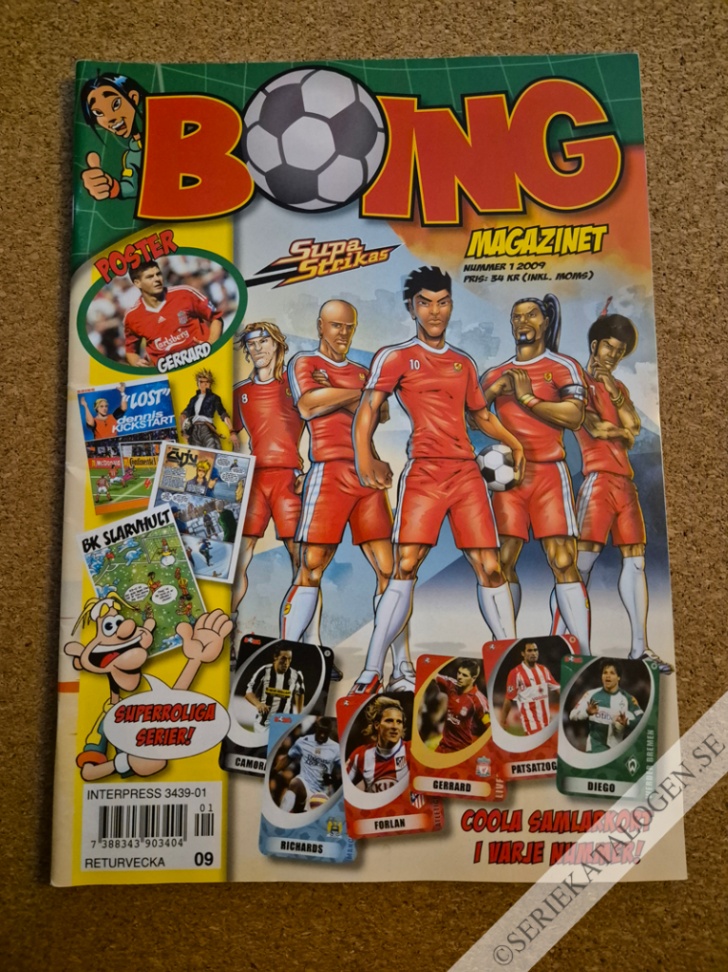 Framsida på Boing #1 (2009)