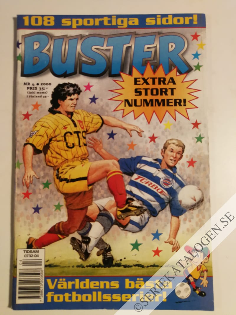 Framsida på Buster #4 (2000)